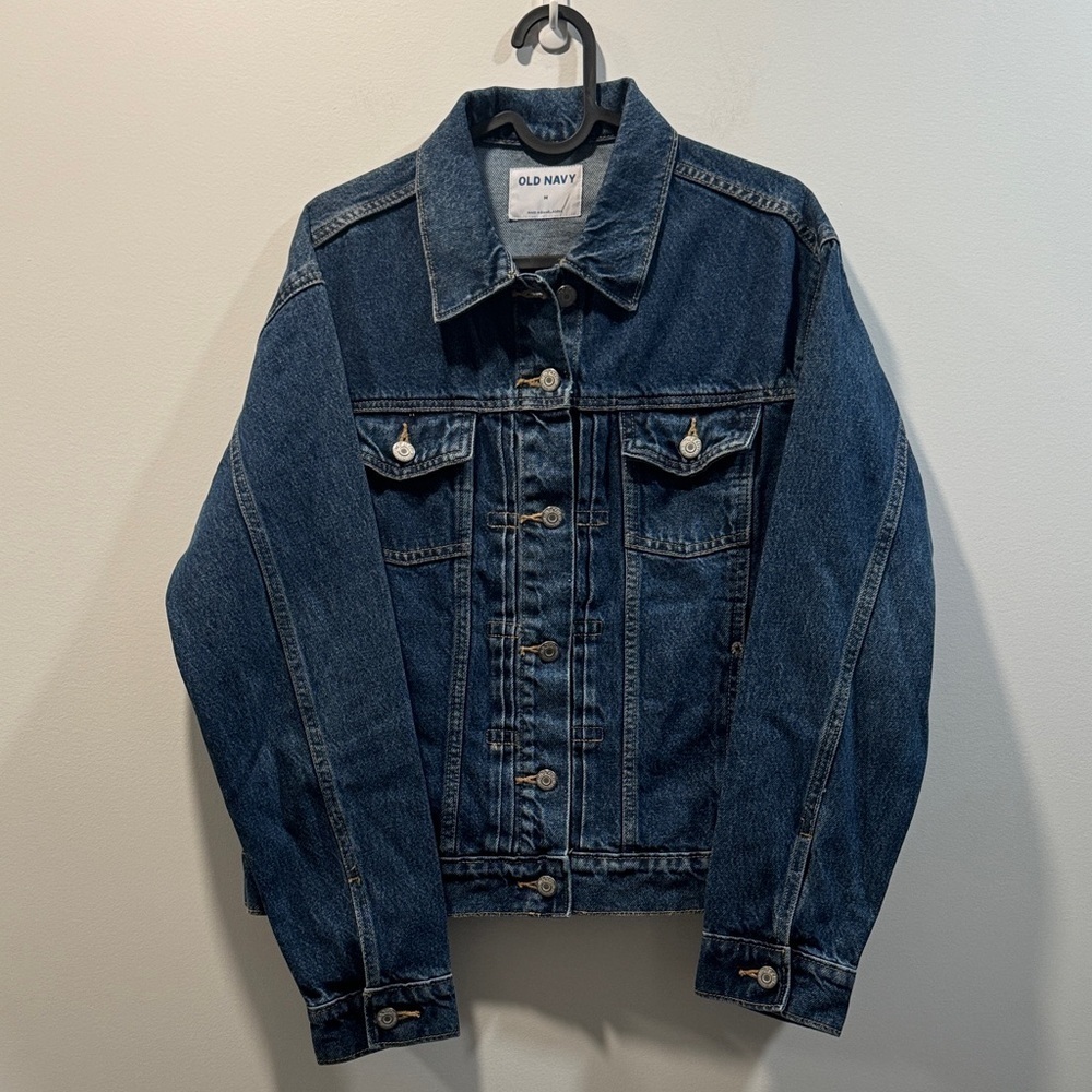 Old Navy Dark Blue Denim Jacket